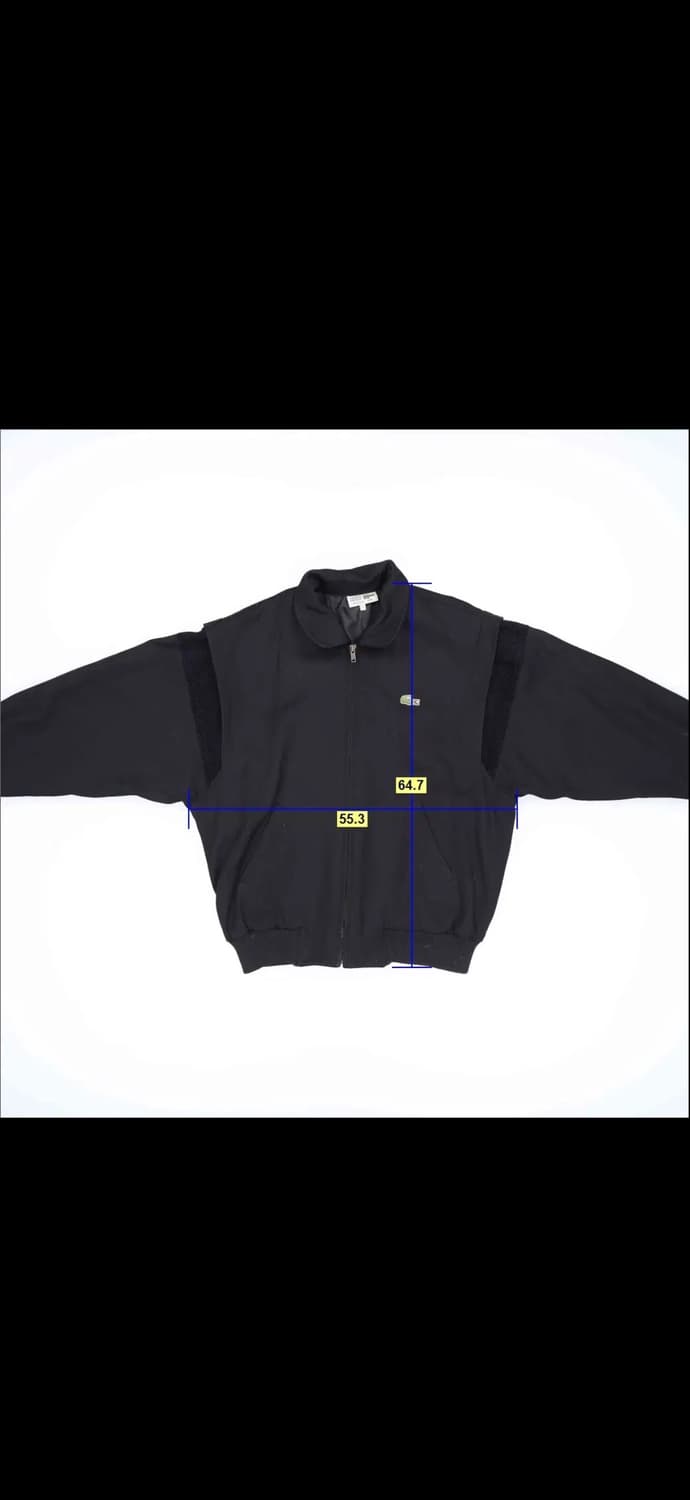 라코스테 90s 울 레트로 자켓 0107H1 상품이미지6