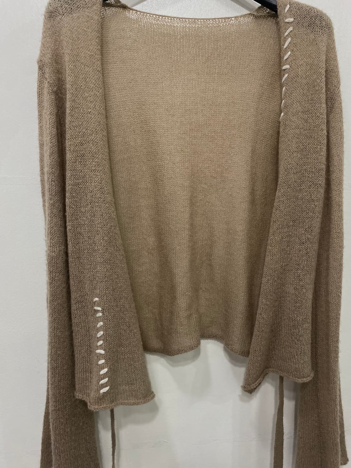 마뗑킴 랩 가디건 블랙 F 상품이미지6