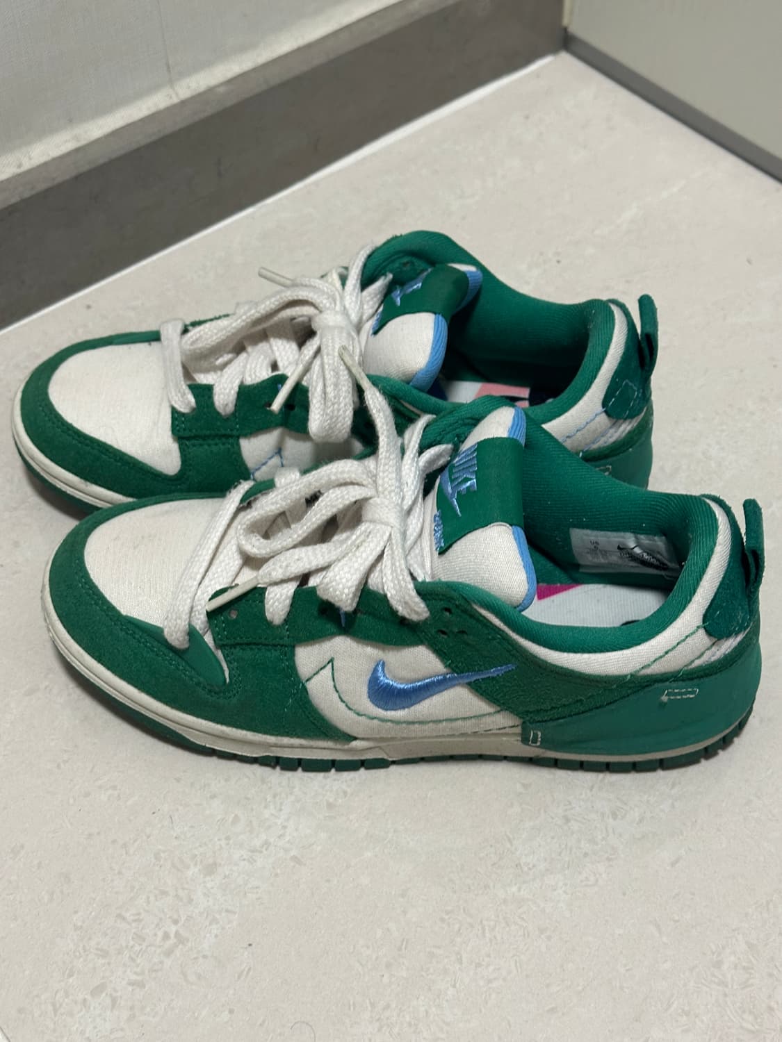 나이키 덩크 로우 디스럽트2 그린색상 230사이즈 상품이미지1