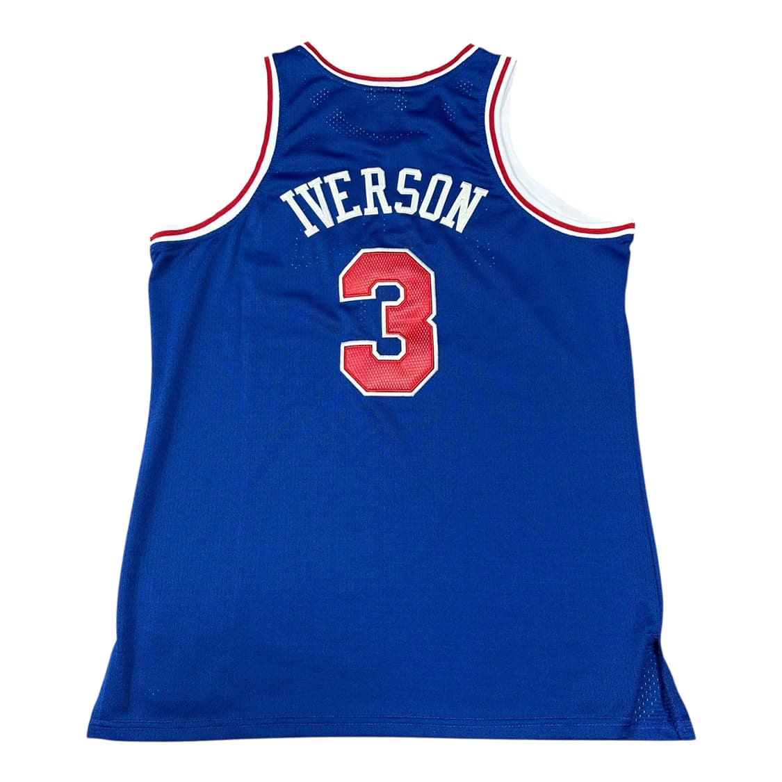✨ (바배) 필라델피아 NBA 미첼 & 네스 로드앨런 아이버슨 져지 유니 상품이미지2