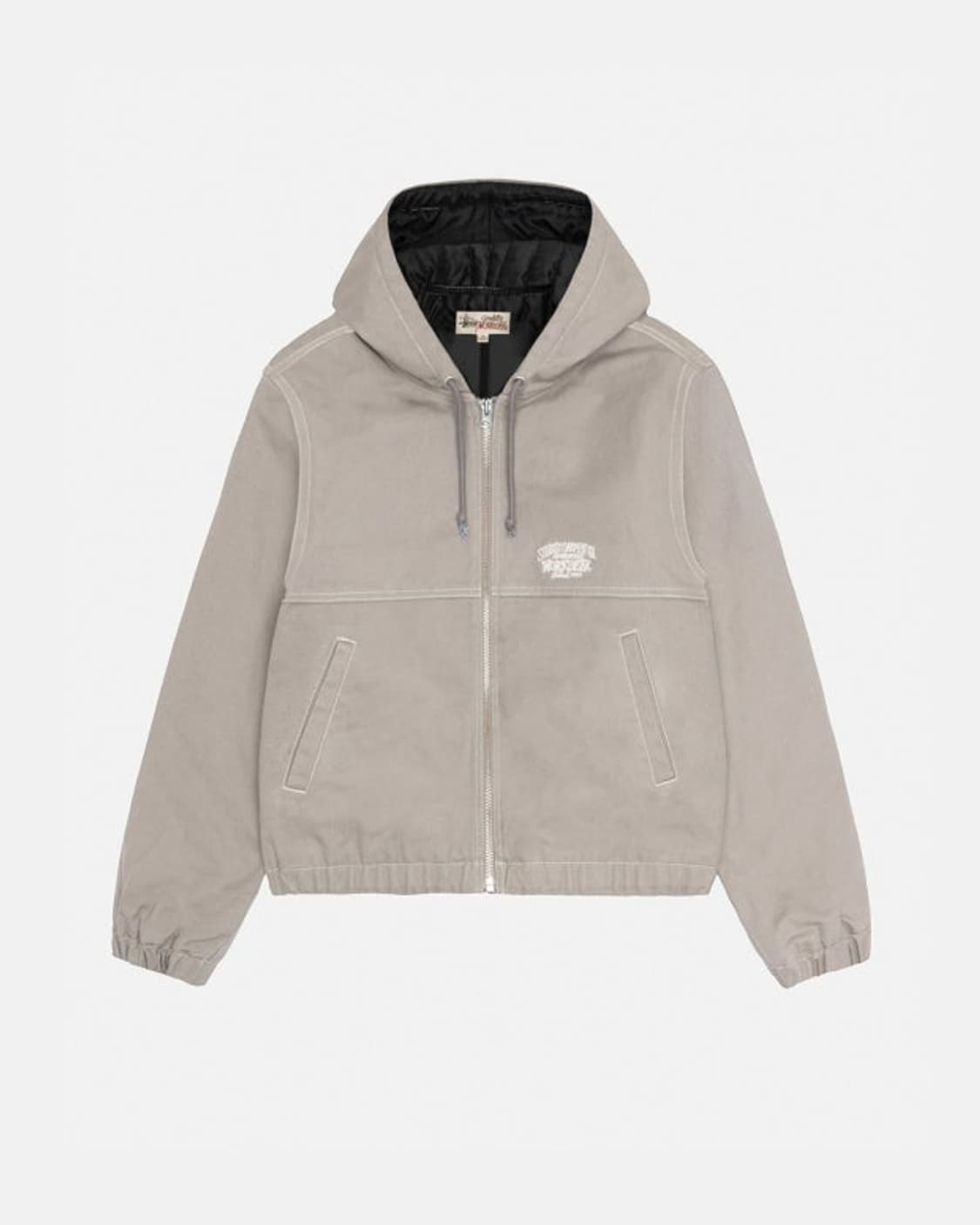 스투시 워크자켓 콘트라스트 스티치 그레이 상품이미지1