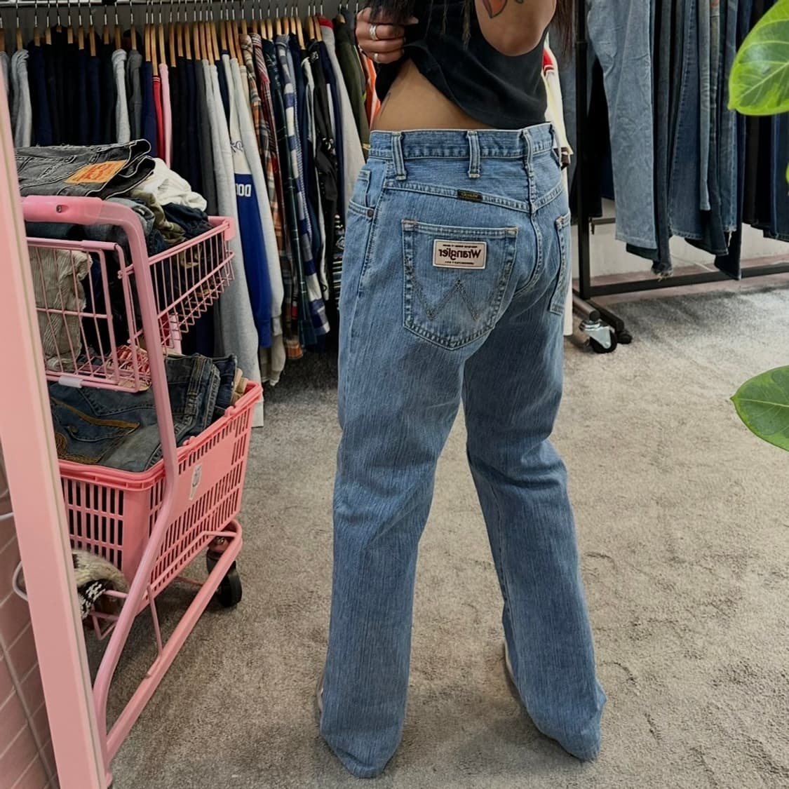 랭글러 카우보이컷 13MWZ 중청 레귤러 팬츠(31) 상품이미지3