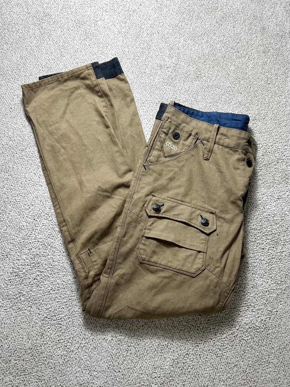 G-Star RAW 치노팬츠 카고 팬츠 베이지 샌드 32 상품이미지1