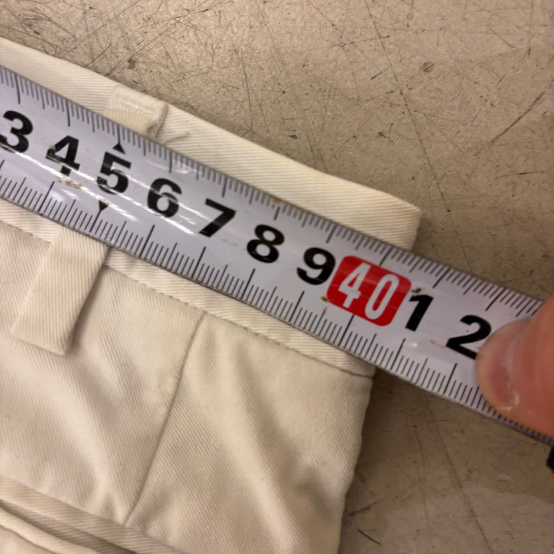 폴로 랄프로렌 화이트 슬림핏 하프 팬츠 상품이미지5