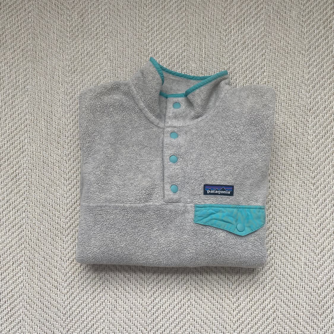 파타고니아 신칠라 풀오버 오트밀/민트 우먼 S 상품이미지7