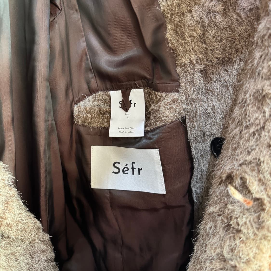 Sefr larry 세퍼 래리 롱코트 L 상품이미지4