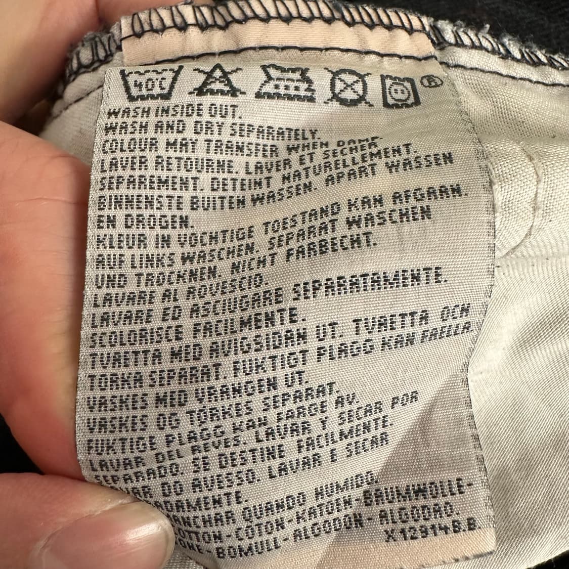 90’s 리바이스 628 오렌지탭(Made in UK) 상품이미지9