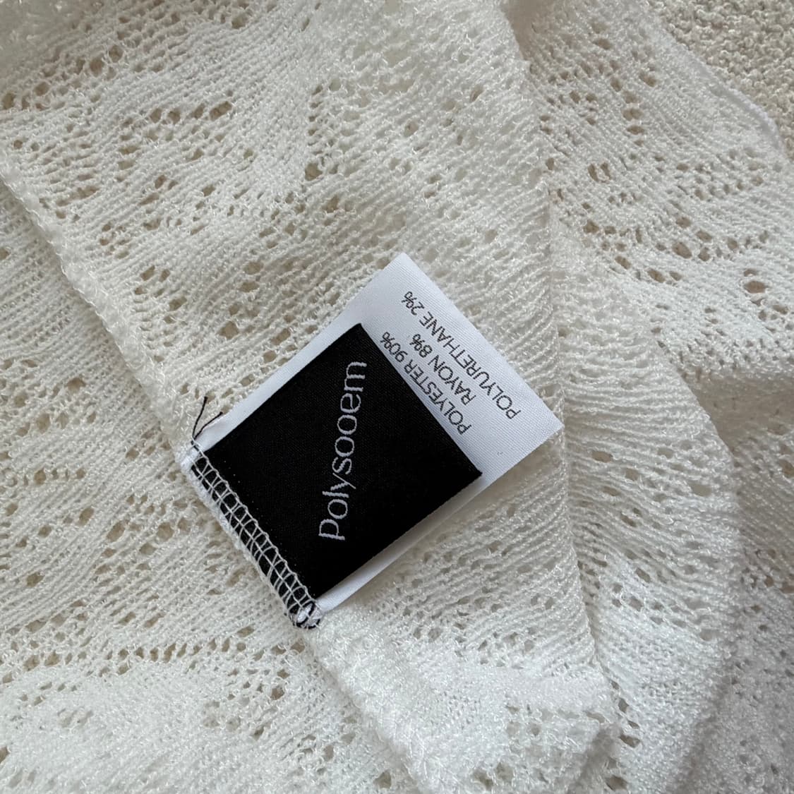 폴리수엠 BOTH SKIRT AND TOP IN LACE, WHITE 상품이미지5