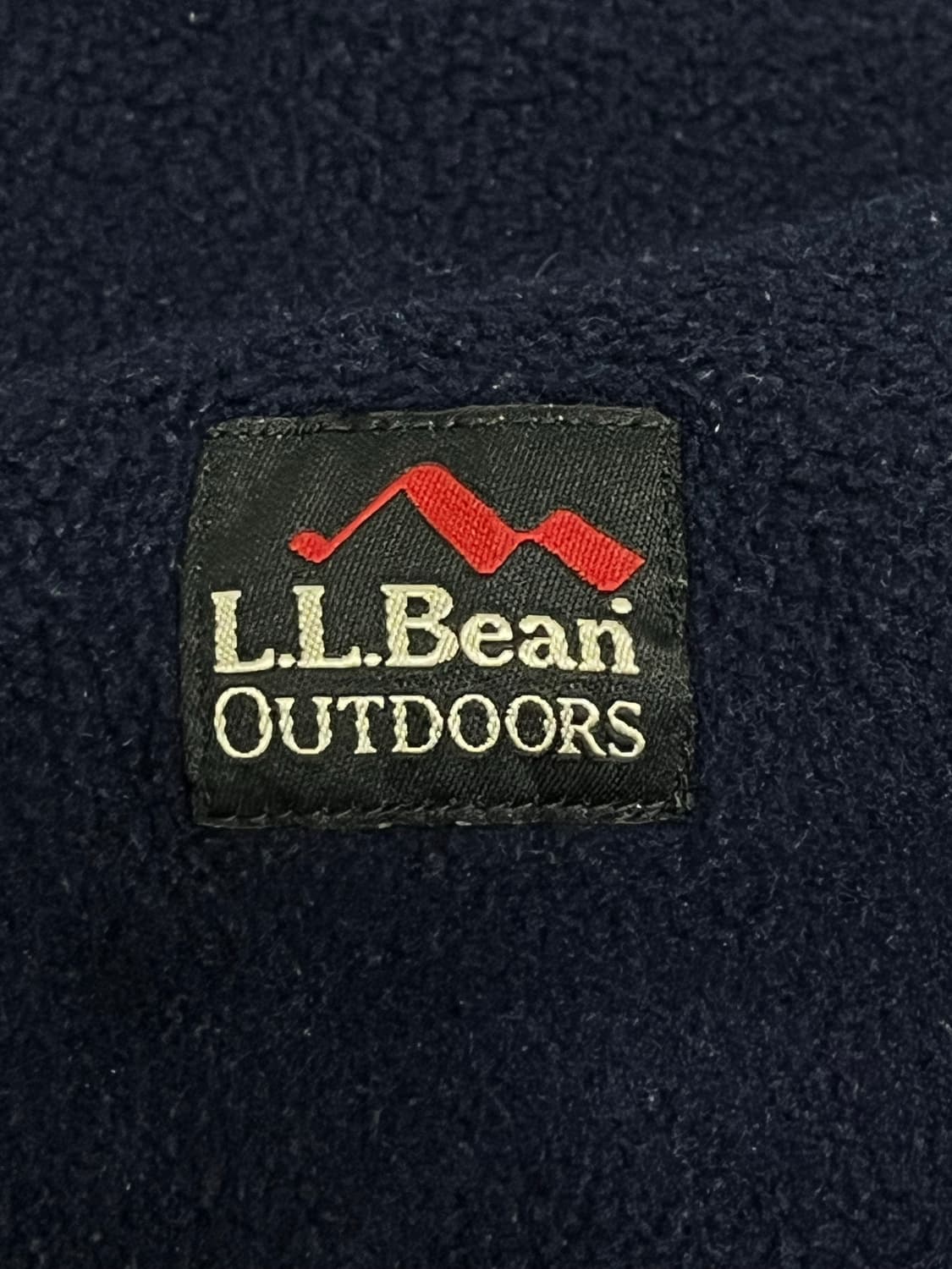 L.L.Bean 엘엘빈 네이비 하프집업 플리스 M 상품이미지7