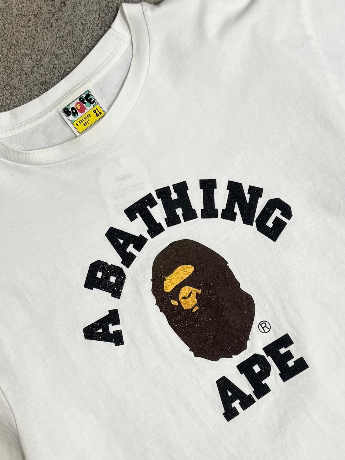 베이프 컬리지 반팔 티셔츠  상품이미지1