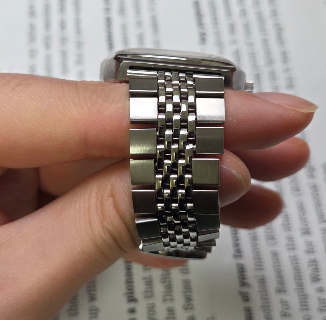 빈티지 오메가 씨마스터 테레비 애플민트 데이데이트 (일자형 브슬 ver) 상품이미지7