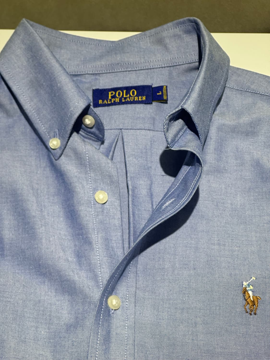 폴로 클래식 셔츠 L 사이즈 판매합니다 상품이미지3