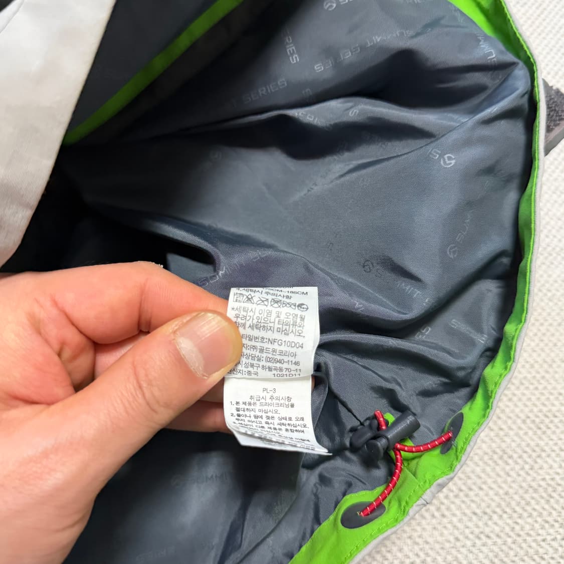 노스페이스 써밋시리즈 고어텍스 바람막이 자켓 상품이미지4