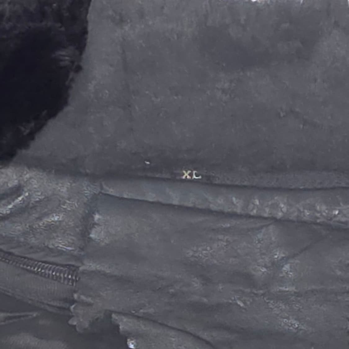 빈티지 리얼 레더 퍼 칼라 덕다운 자켓 XL 상품이미지6