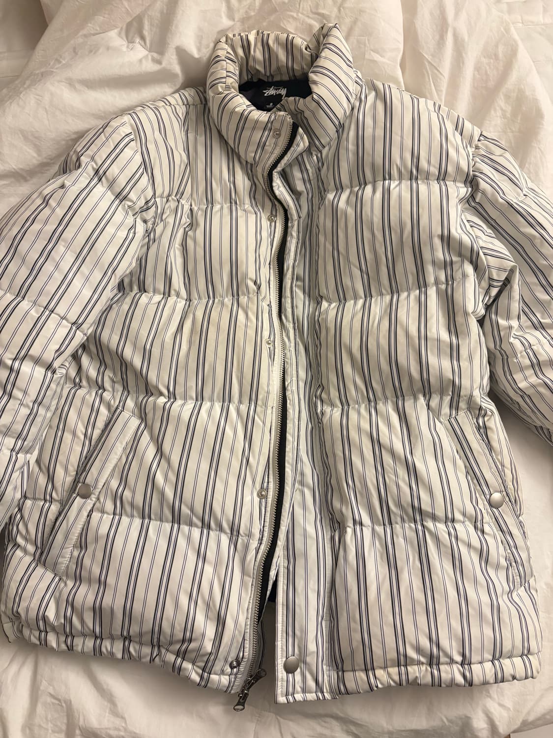 스투시 스트라이프 패딩 점퍼 상품이미지3