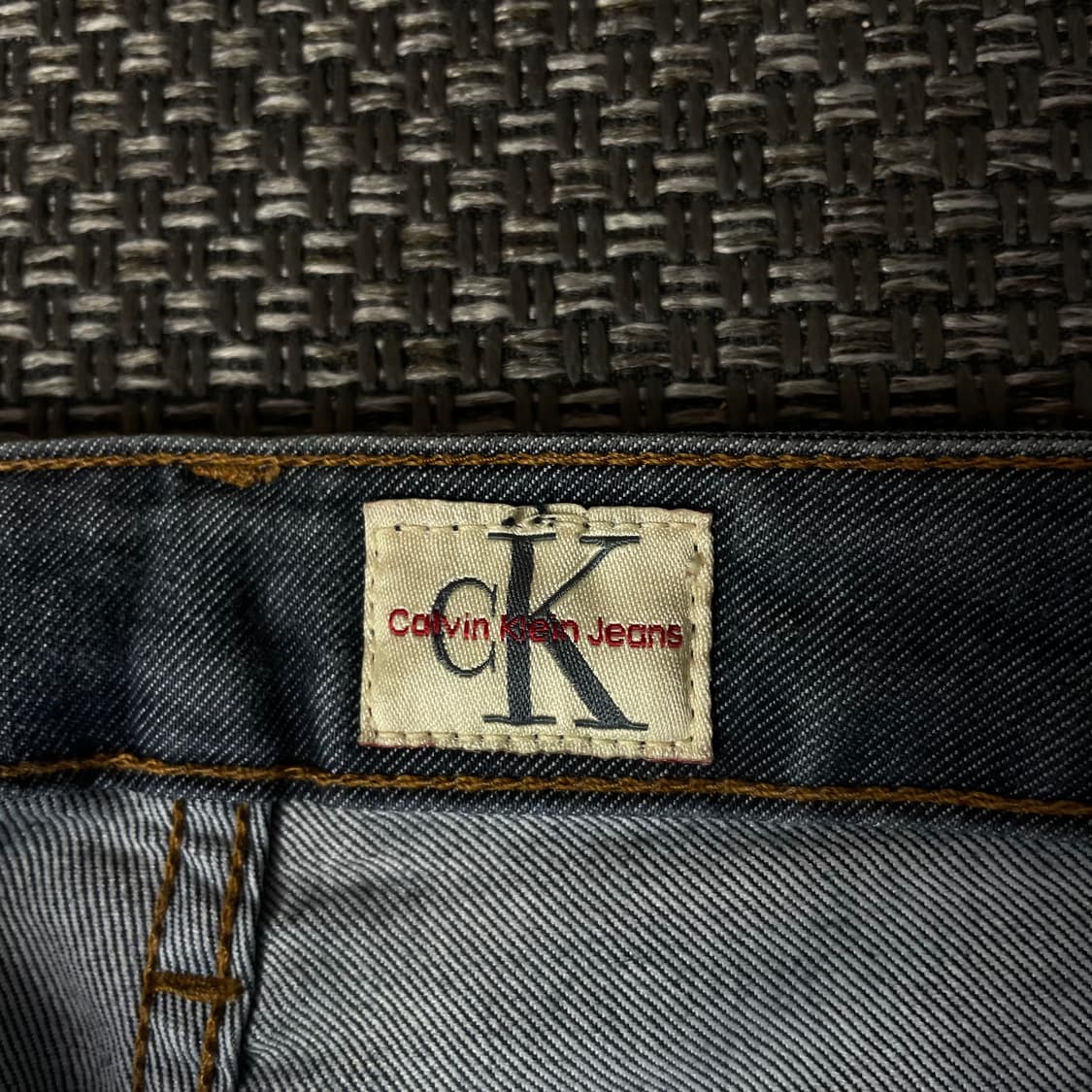 28) 캘빈클라인 워싱 데님 팬츠 상품이미지4
