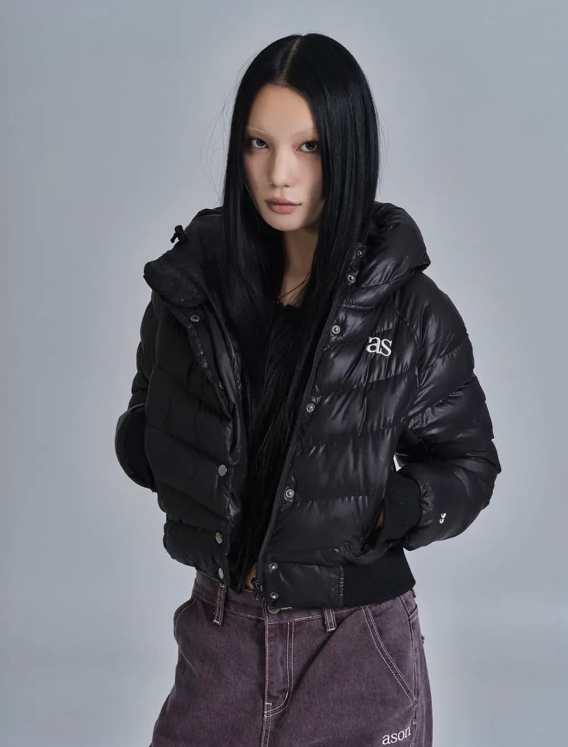 애즈온 숏패딩 상품이미지1