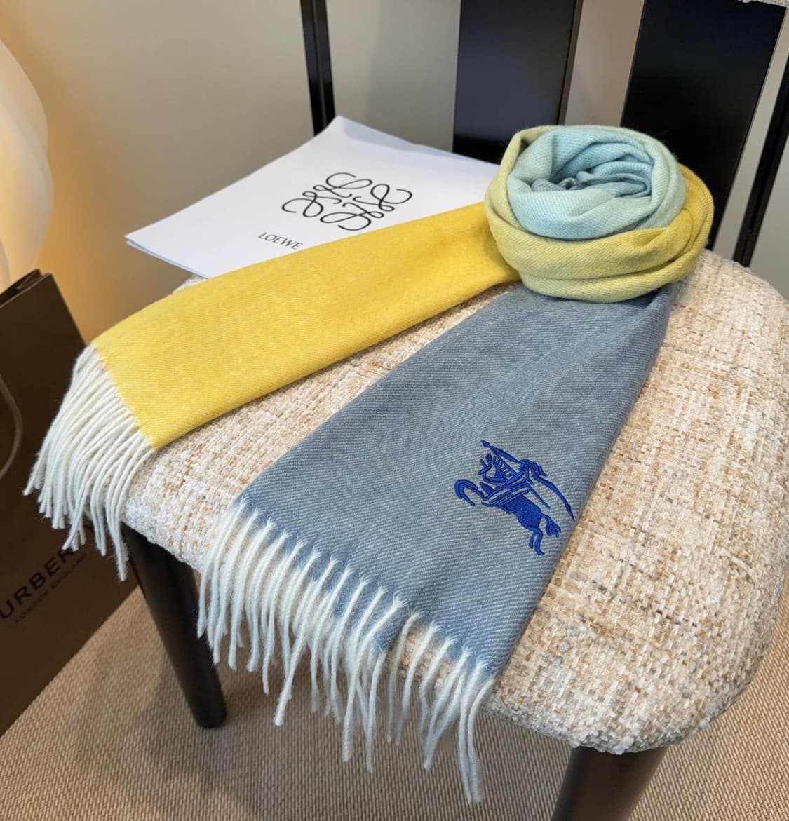 버버리 리버서블 스카프 100% 램스울
 상품이미지6