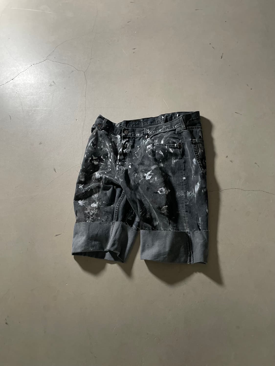 H•C Custom  (Levi’s 501  Paint denim) 상품이미지2