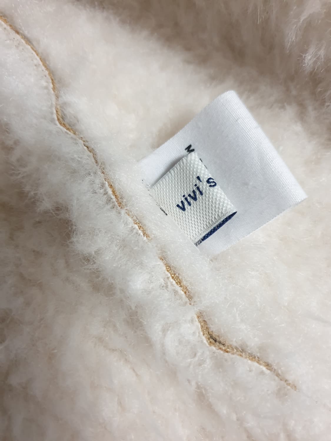 VIVI'S TYPE 아웃포켓 토클 무스탕 (F) 상품이미지5