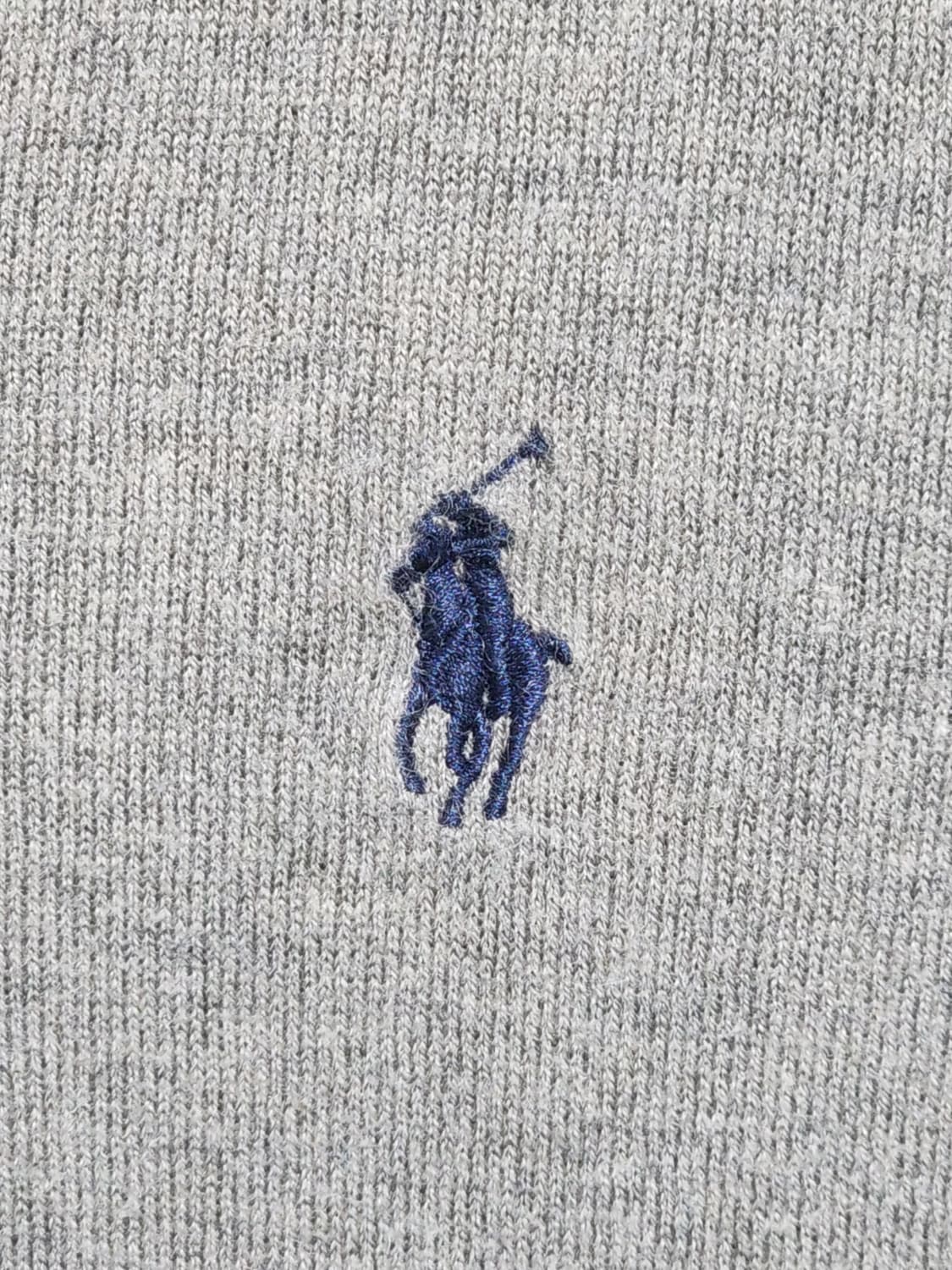(M) 랄프로렌 폴로 니트 그레이 면 실크 캐시미어 스웨터  상품이미지4