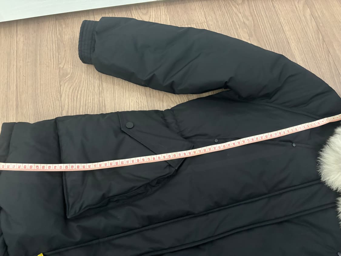 상태 좋아요. 에고이스트 사가퍼 야상형 중기장 구스다운패딩 55 상품이미지9