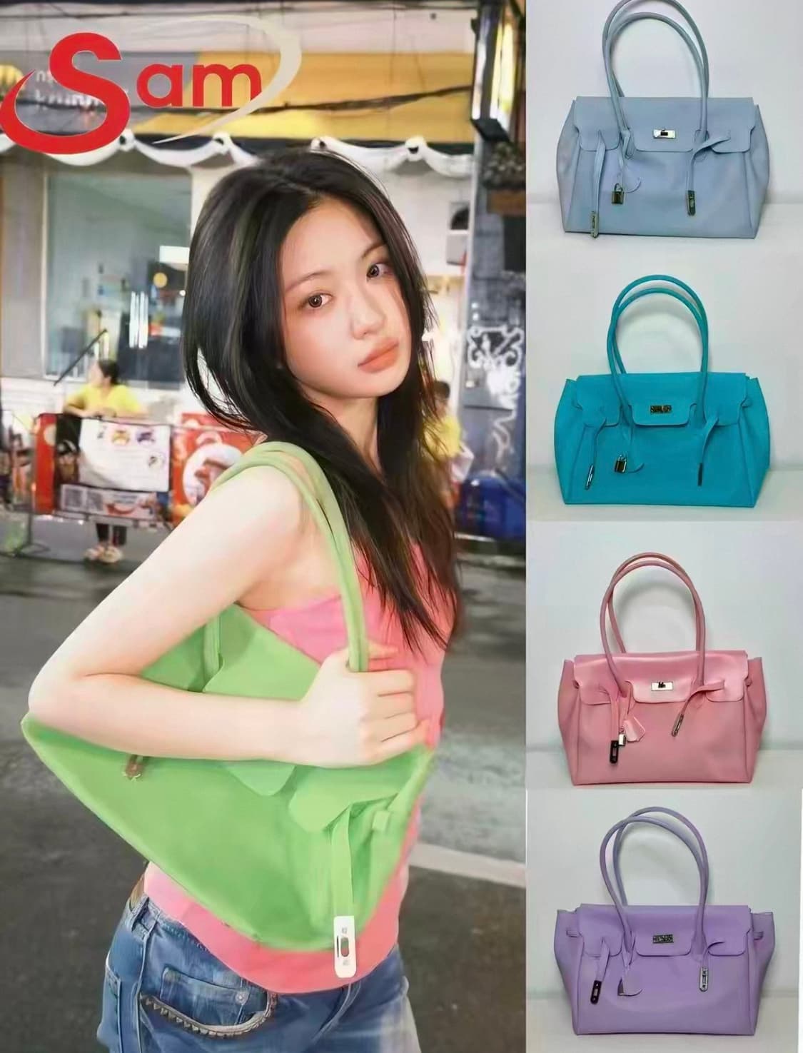 젤리 버킨백 (색상선택가능) 상품이미지4