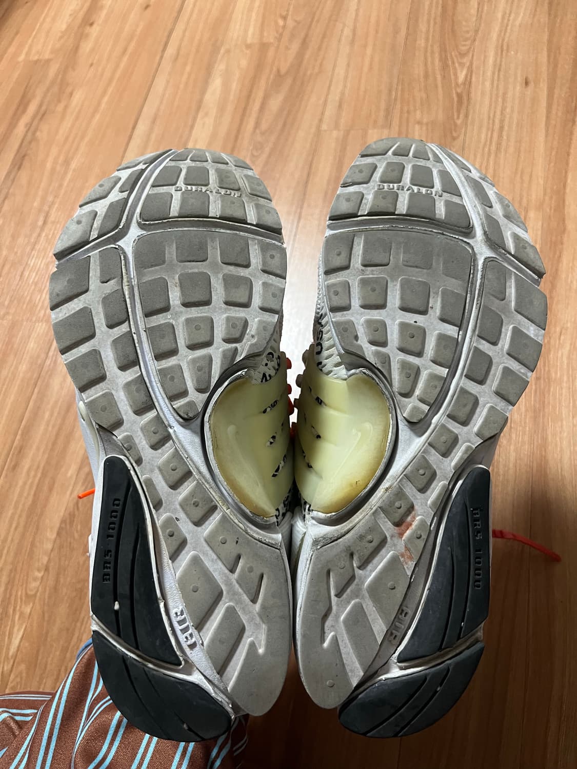 나이키 x 오프화이트 프레슈토 화이트 260 상품이미지6