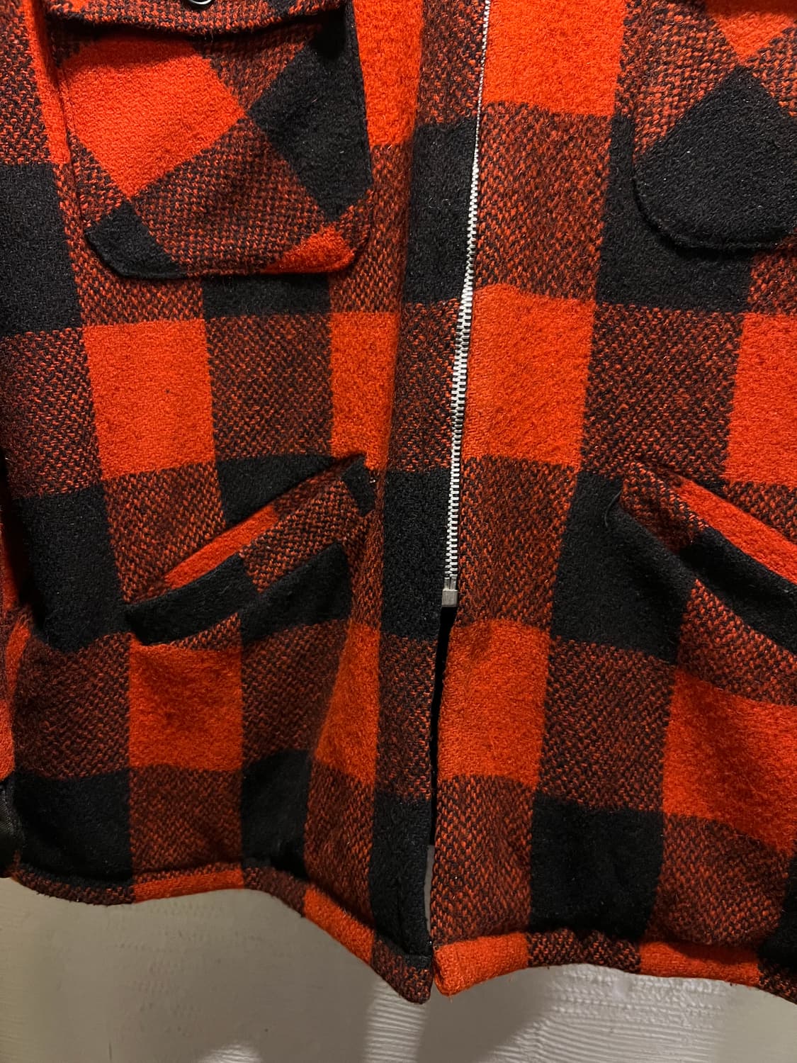 [L]7~80's USA 빈티지 매키노 울 크루저 헌팅 자켓 상품이미지4