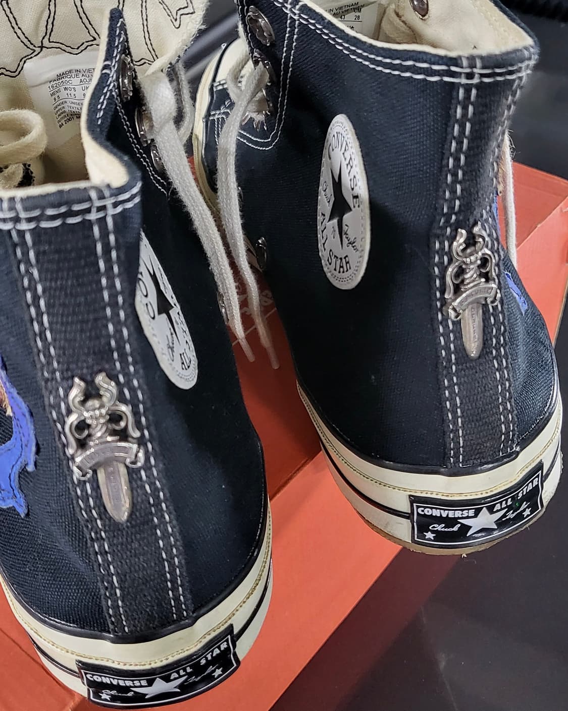 크롬하츠 컨버스 1of1 12패치 척테일러 280 상품이미지6