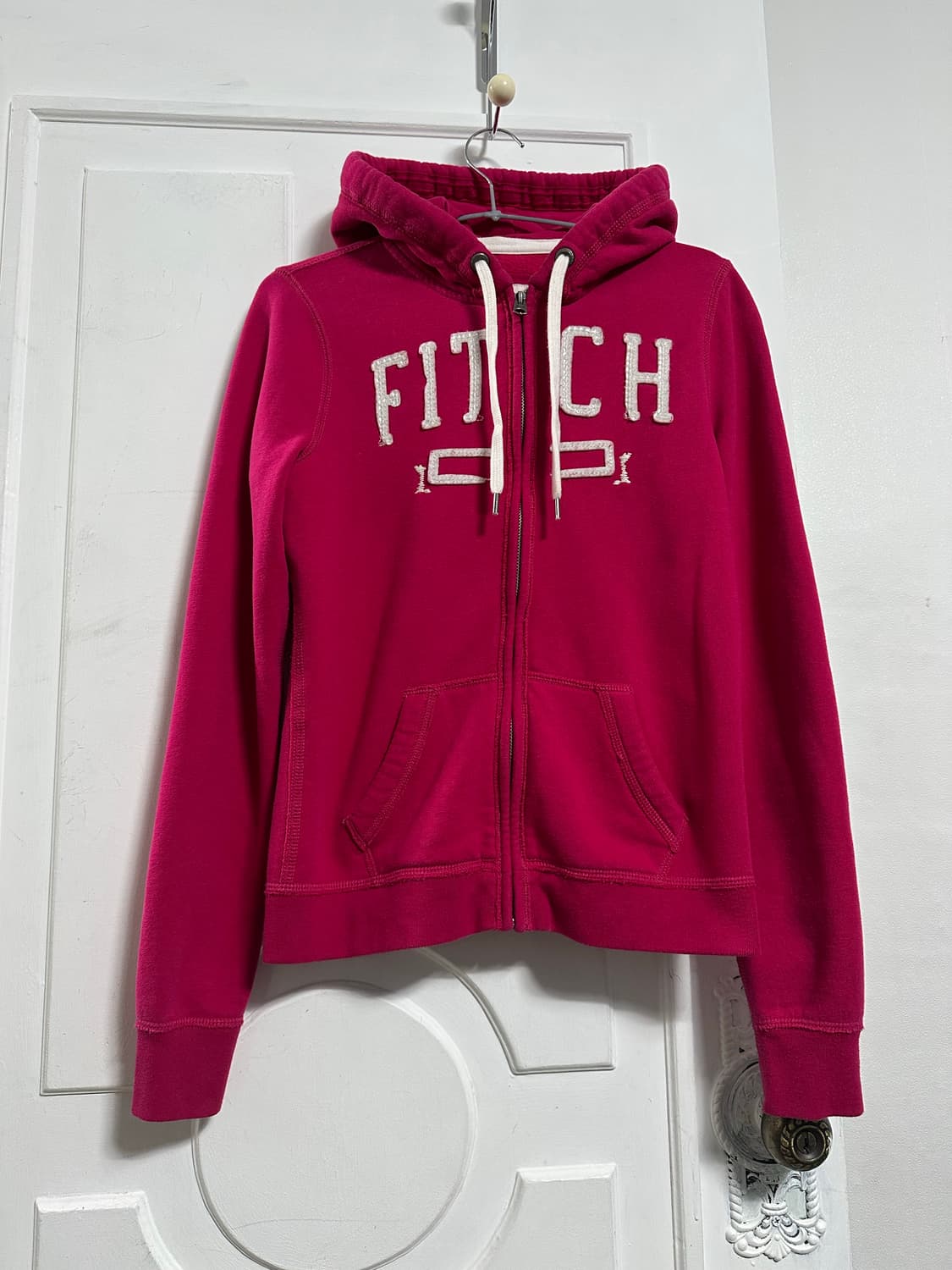 아베크롬비 로고 후드집업 상품이미지1