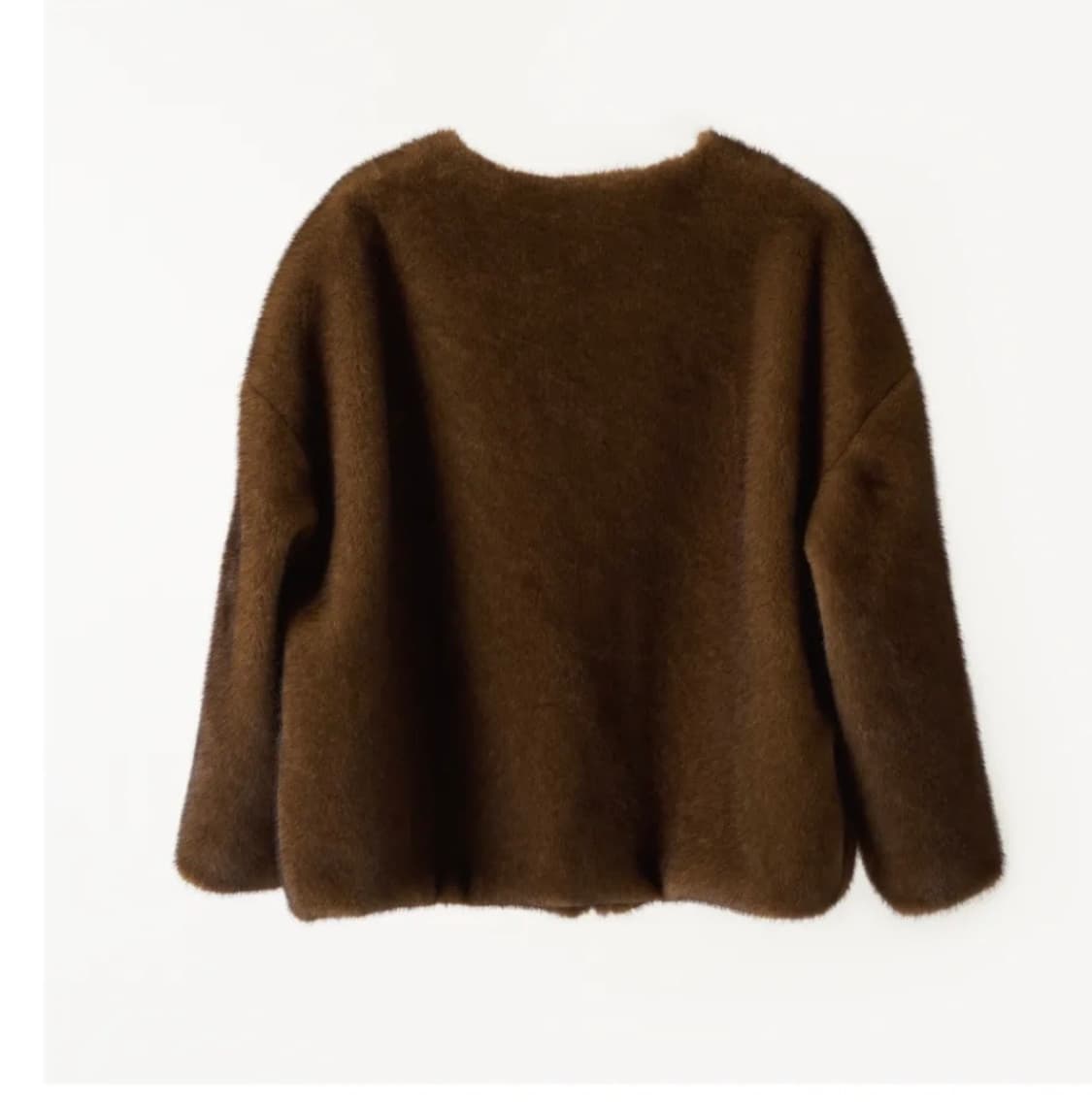 플리즈프로젝트 퍼자켓 브라운 상품이미지6