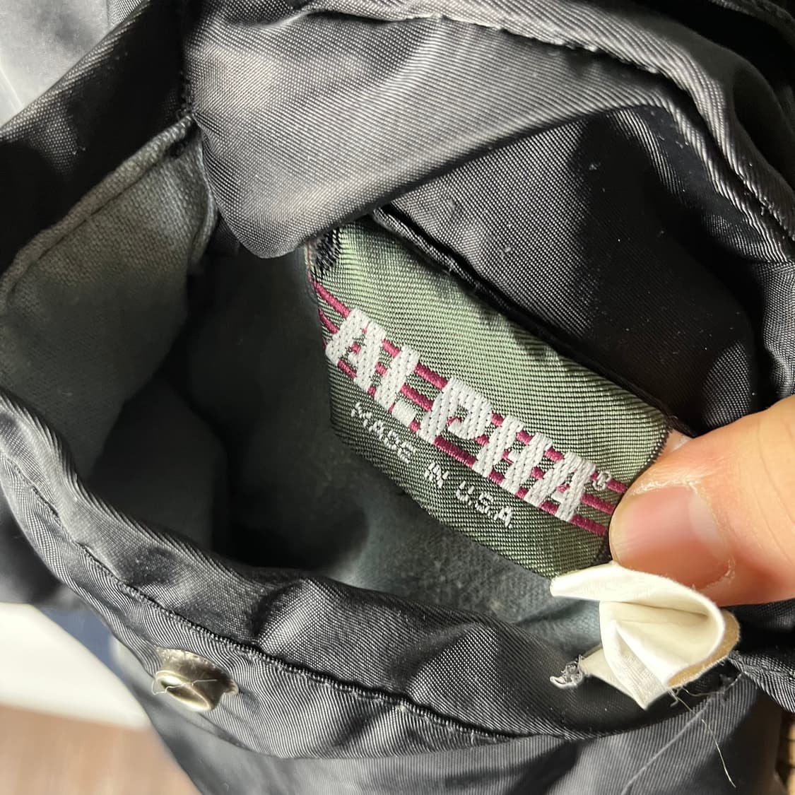 [Alpha] 00's 알파인더스트리 Made-USA MA-1 상품이미지4