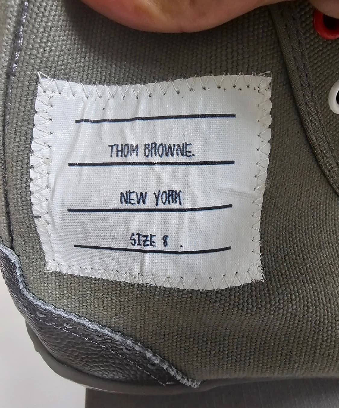 톰브라운 브로그 하이탑 스니커즈(8/265/새상품급) 상품이미지7