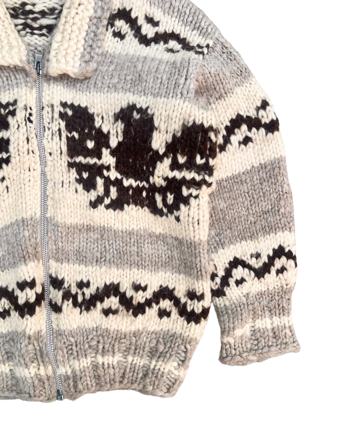 vintage cowichansweater jacket 상품이미지4