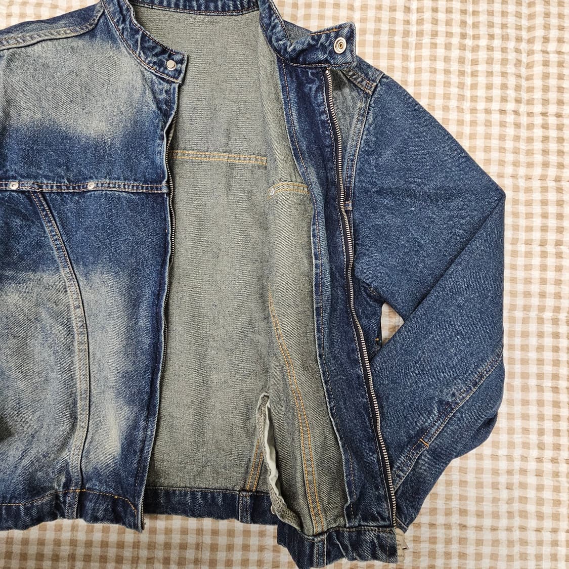 라퍼지스토어 워싱 데님 청자켓 남자100 상품이미지7
