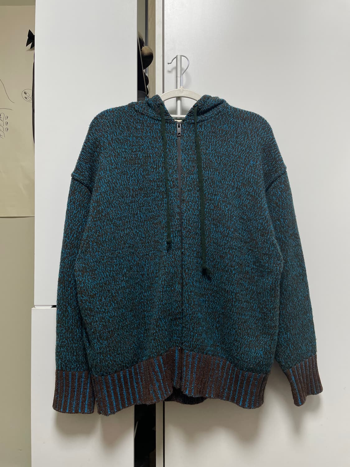 마르니 유니클로 니트 후드집업 상품이미지1