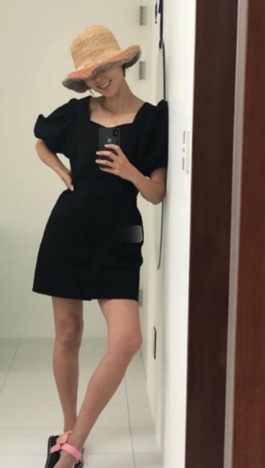 보카바카 윤승아 하트넥 미니원피스  상품이미지2