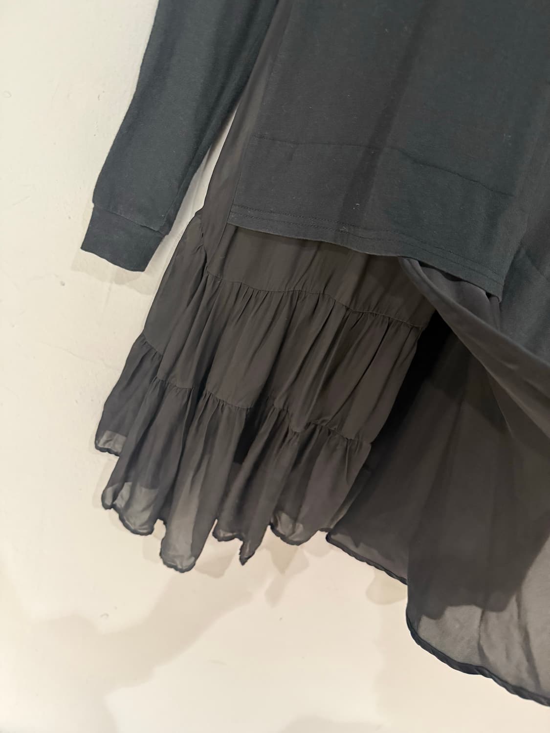 Gomme layered detail long sleeve  상품이미지7