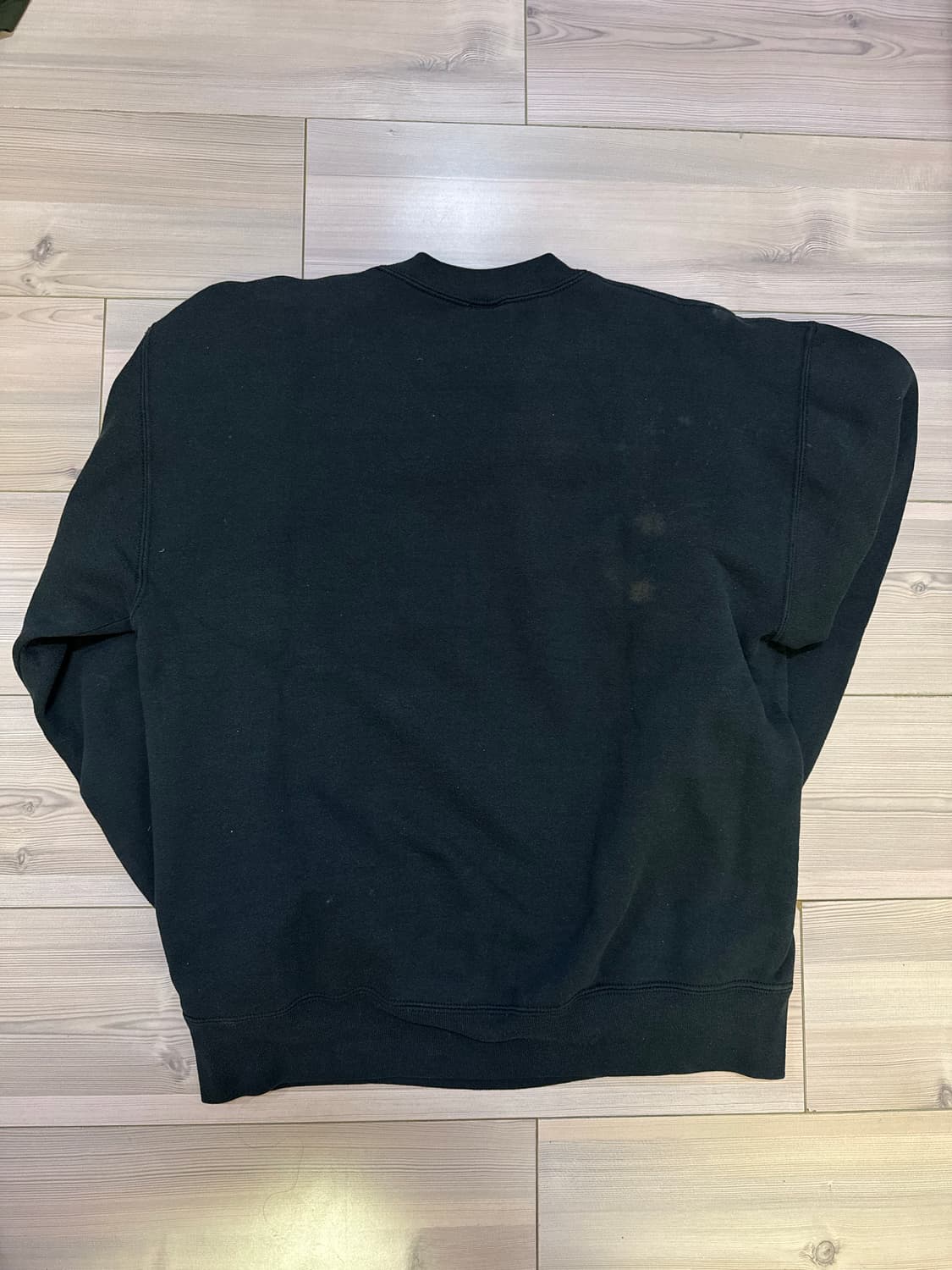 빈티지 러셀 90s 블랭크 스웻셔츠 usa 블랙 L 맨투맨 russell 상품이미지2