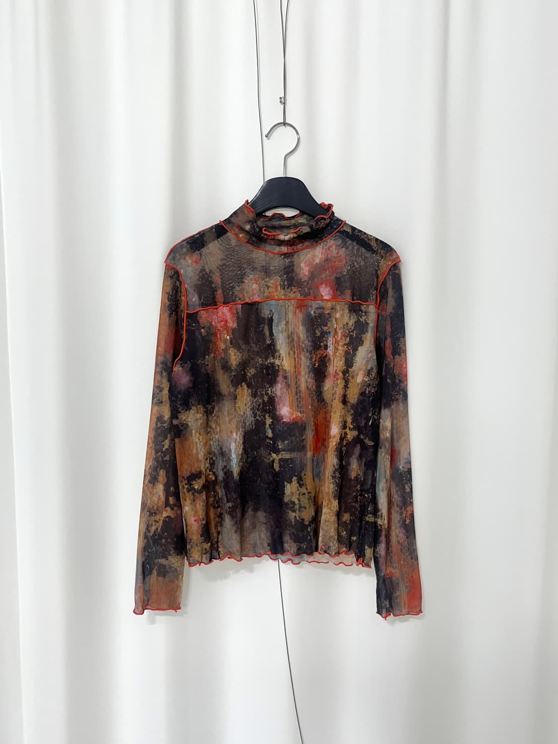 vintage mesh top 상품이미지1