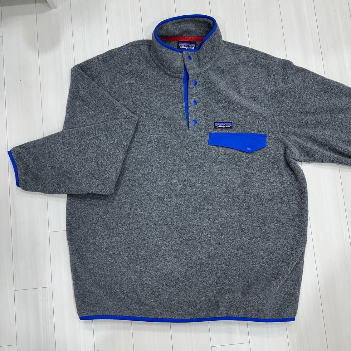 파타고니아 신칠라 L 풀오버 니켈 블루 상품이미지2