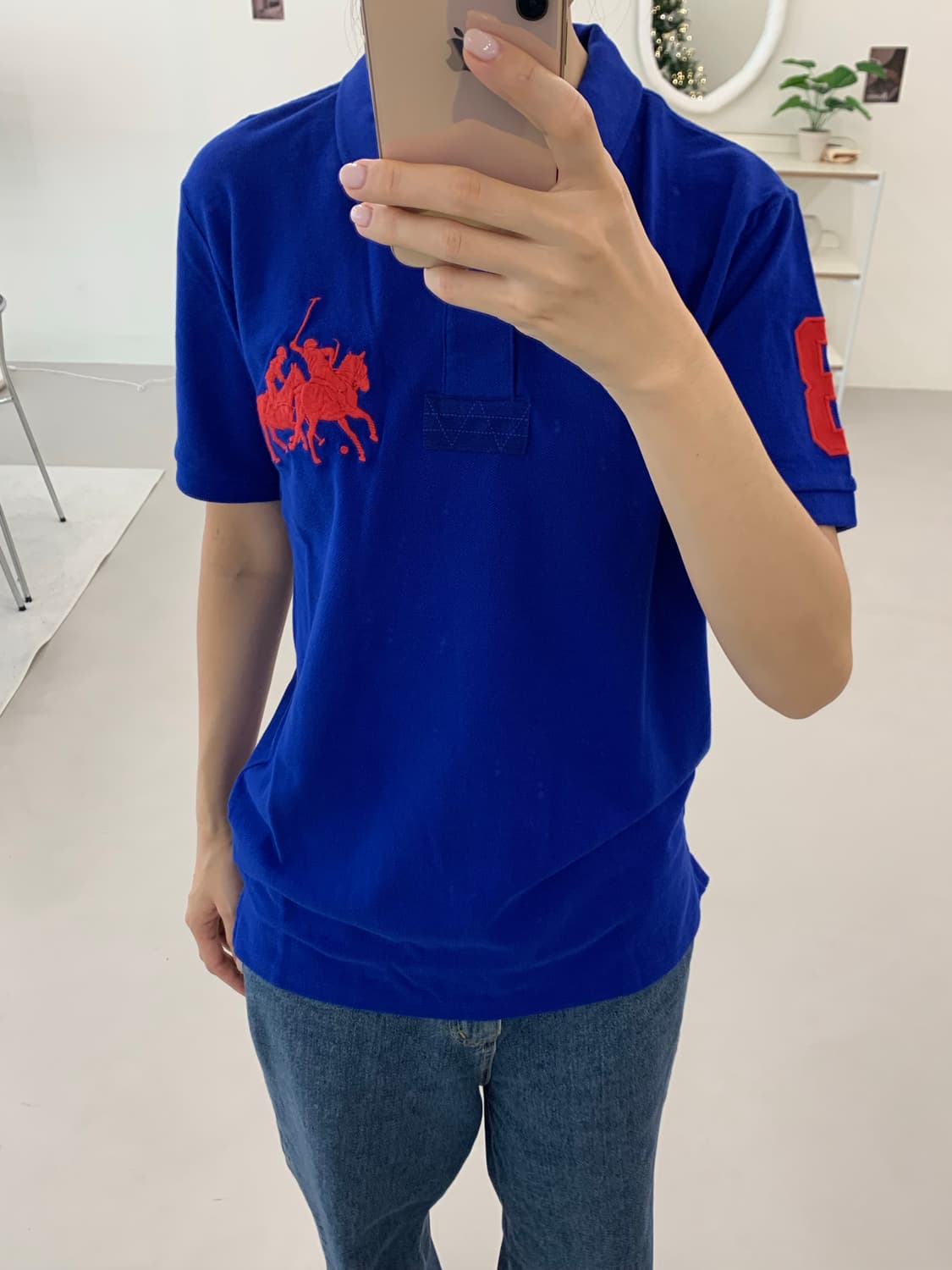 폴로 랄프로렌 보이즈 빅포니 반팔 카라티 XL(20) 상품이미지4