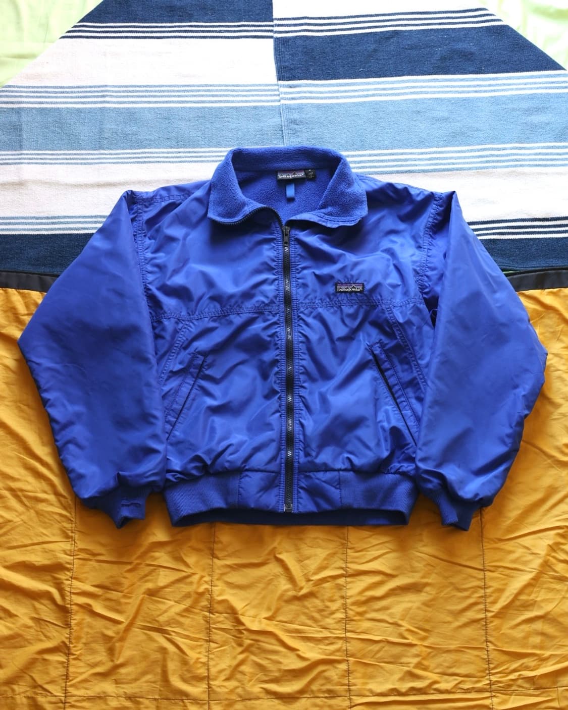 파타고니아 90s 쉘드 신칠라 자켓 네이비 S 상품이미지1