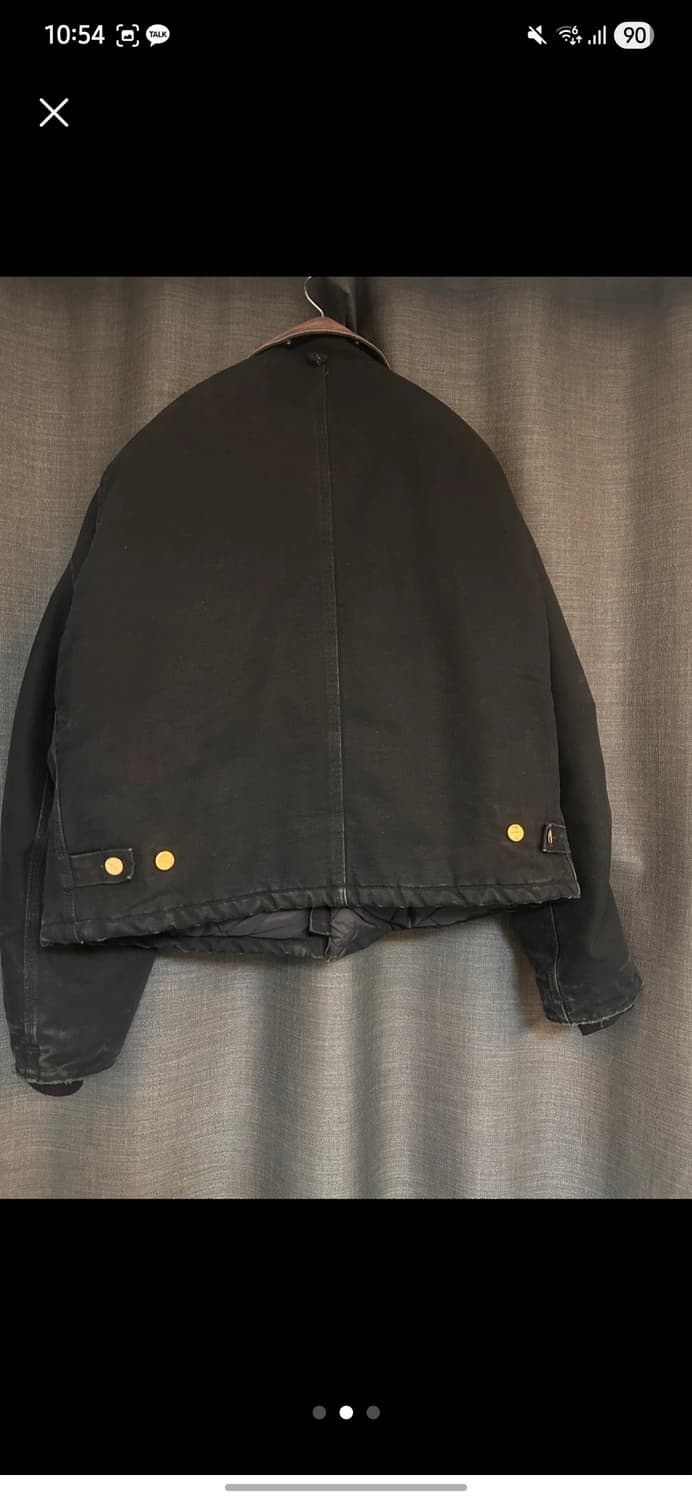 칼하트 J02 아크틱 자켓 블랙 상품이미지3