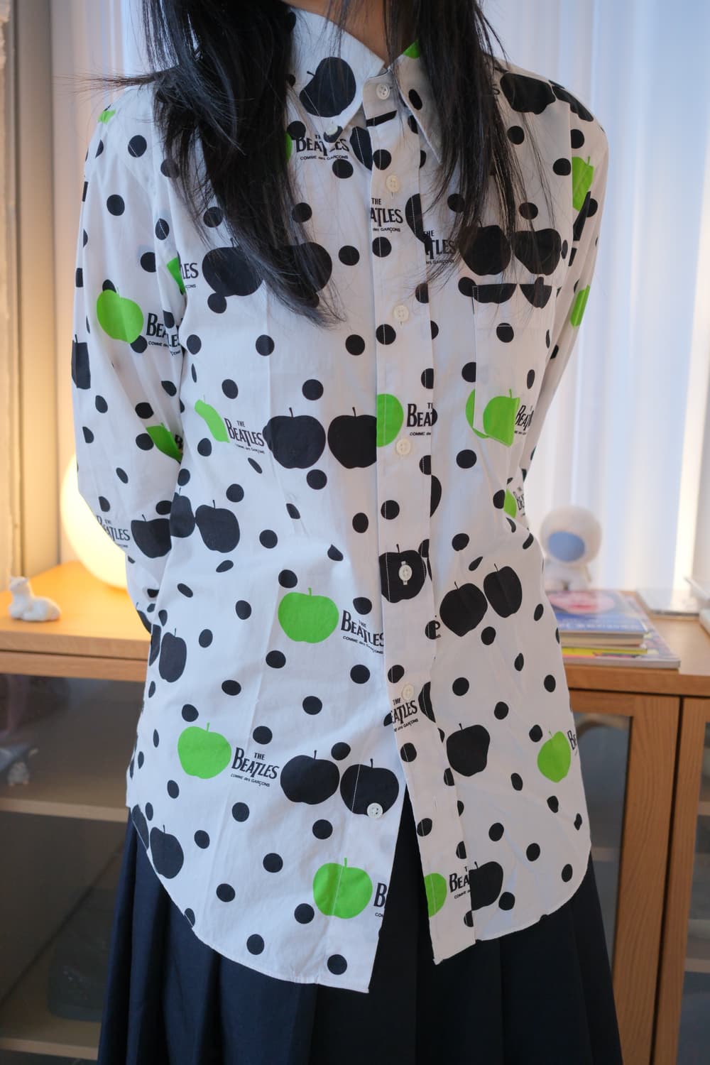 The Beatles Apple dot shirt 상품이미지1