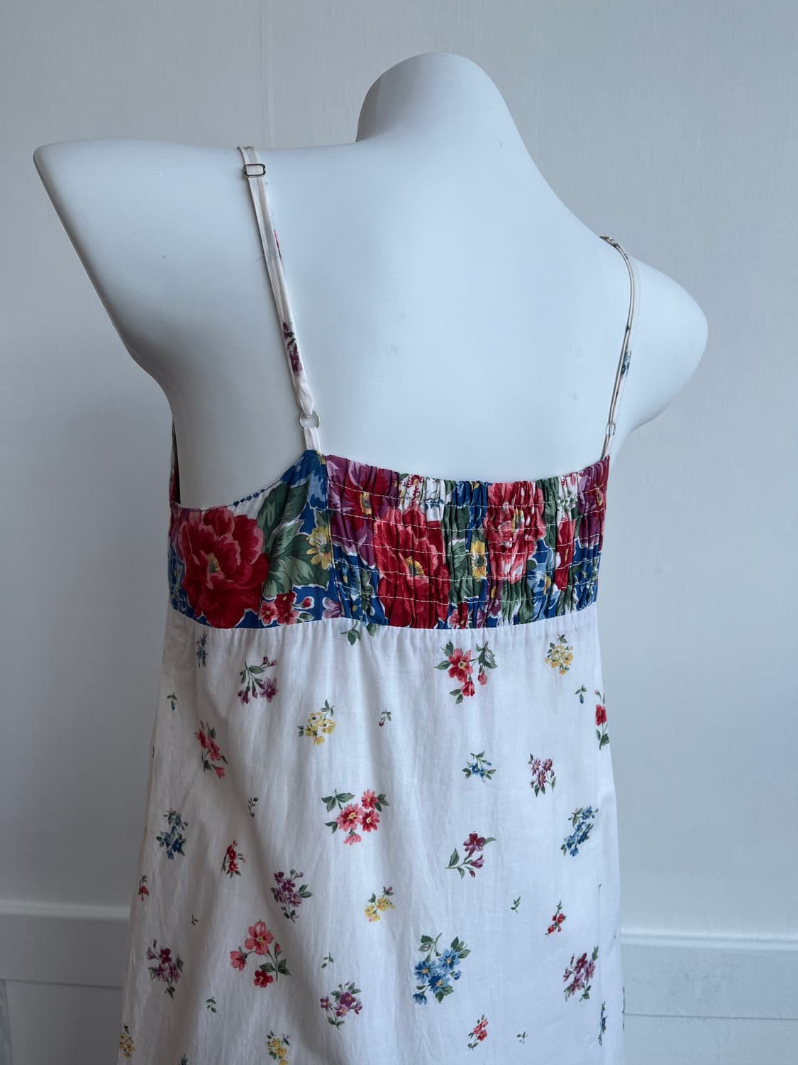 아이보리 플로럴 슬립 맥시 원피스 상품이미지6