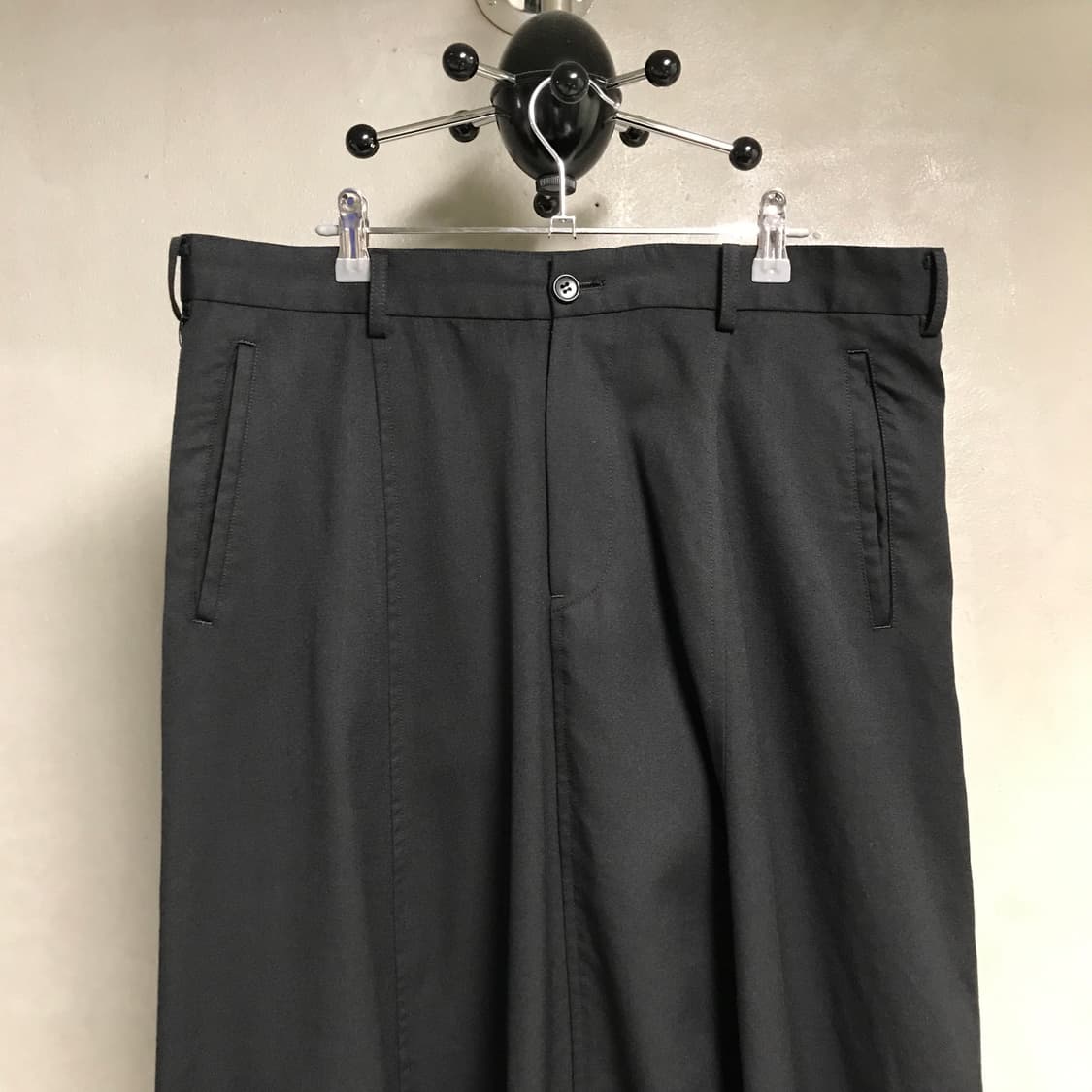 꼼데가르송 블랙 배기 팬츠 L 상품이미지2