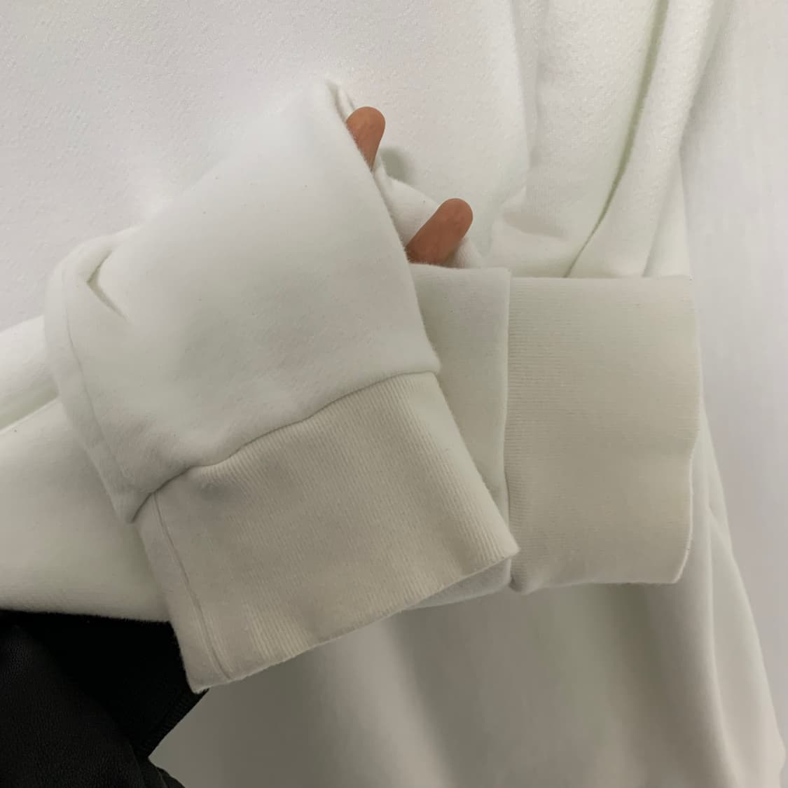 아디다스 트레포일 맨투맨 긴팔 빈티지 아이보리 XL 상품이미지5