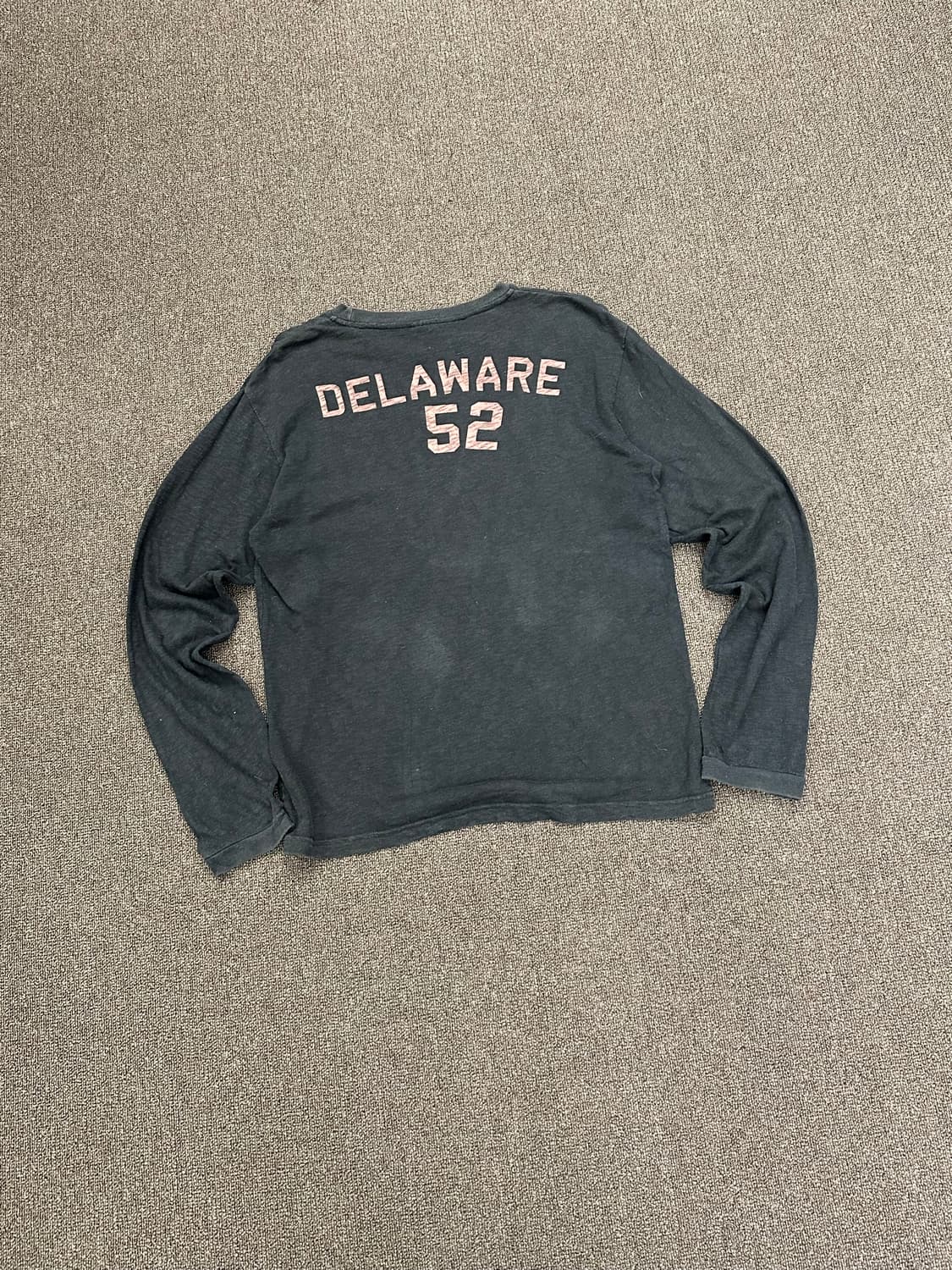 Japanese vintage 레터링 블랙 롱슬리브 상품이미지6